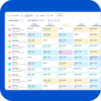 Save 99% of your time managing shift﻿s schedules